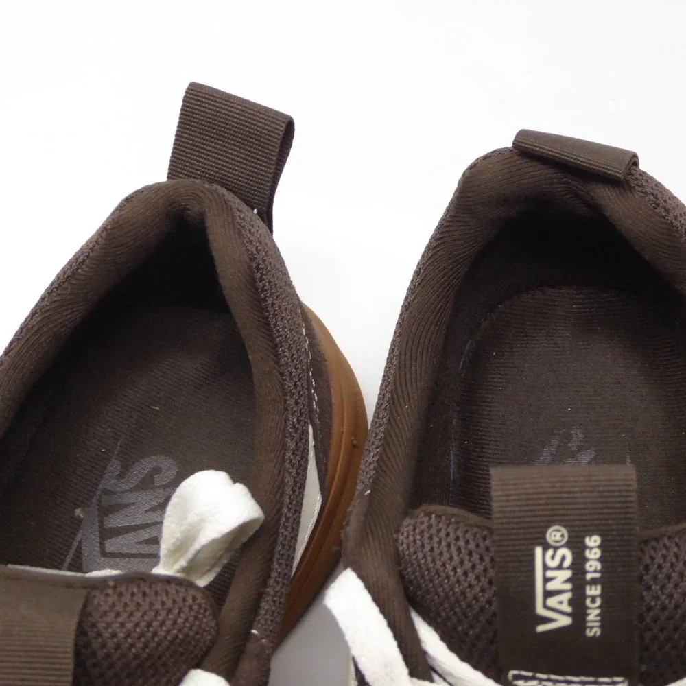Vans Mens UltraRange Shoes Sneakers Brown Suede Mesh Low Top Sneaker 9